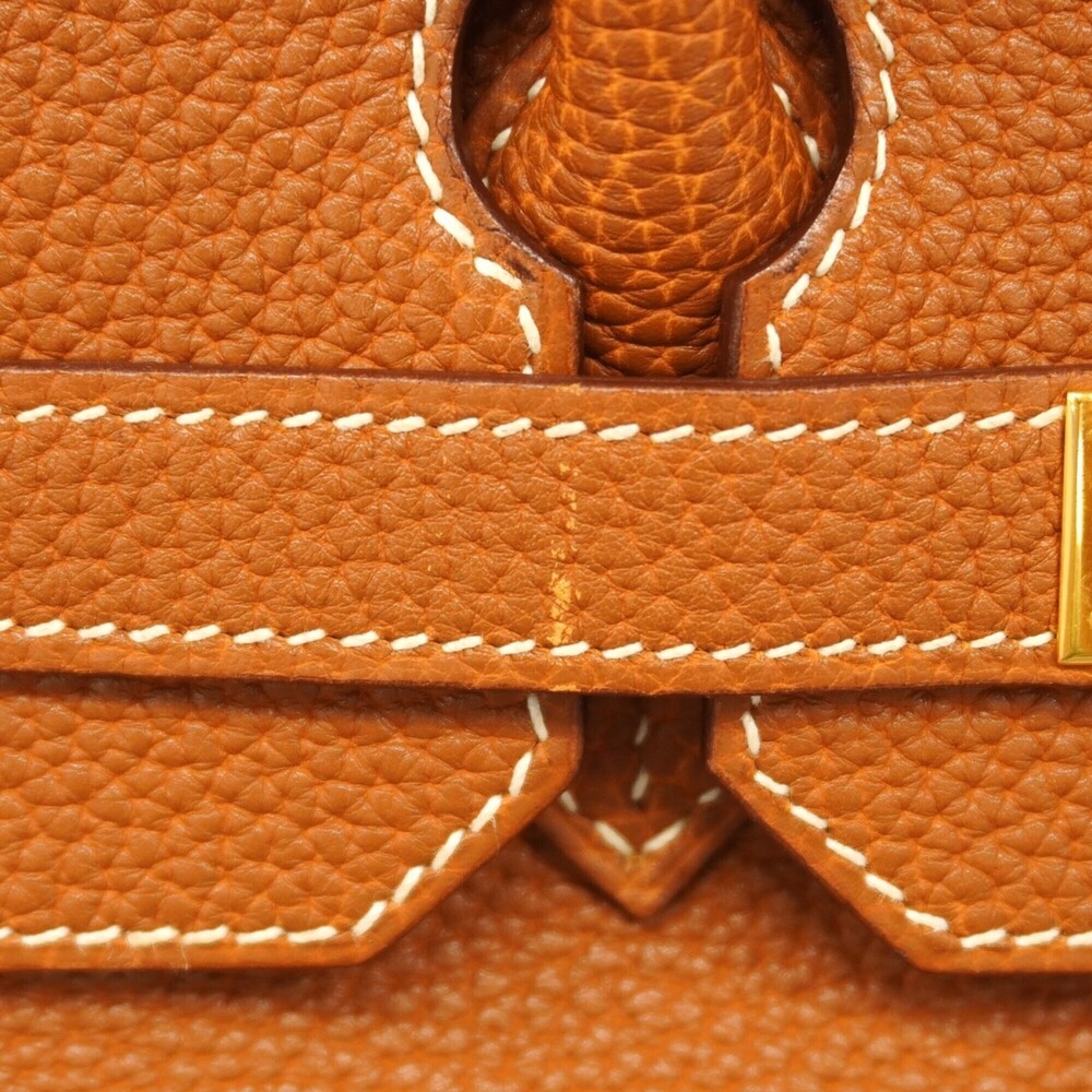 Hermes Birkin 35 Togo Gold Handbag (□H stamp) - Women's - Picture 9 of 13